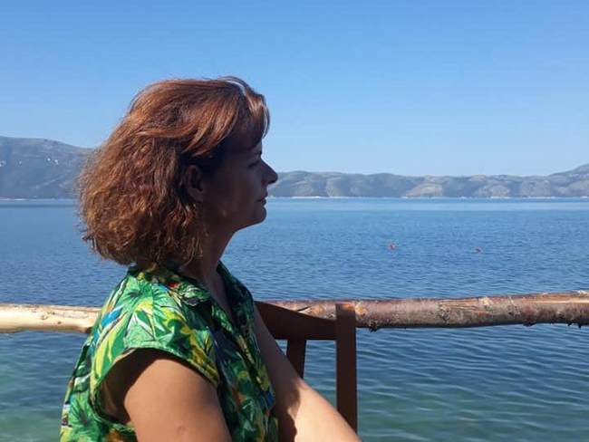 Arjana Kurti në kohën e lirë (Marrë nga facebook)